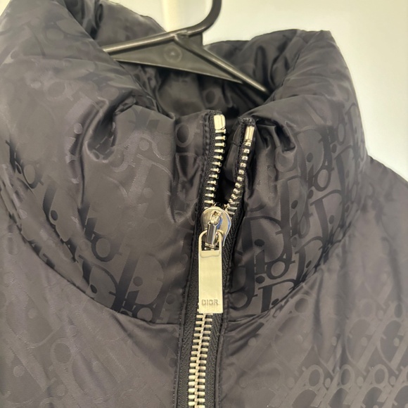 COPY - Dior Oblique Down Jacket Black Technical Jacquard Size Large - Picture 5 of 9